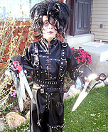 Edward Scissorhands Halloween Costume