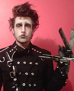 Edward Scissorhands Homemade Costume