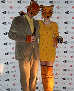 Mr Fox and Mrs Fox Costumes