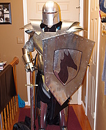 Homemade Medieval Knight Costume