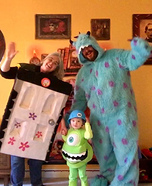Mike Sully And Boo S Door Monsters Inc Costume