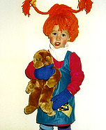Homemade Pippi Longstocking Costume