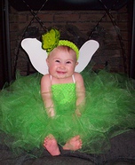 Homemade Tinkerbell Costume