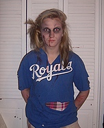 Zombie homemade costume