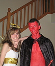 Angel and Devil Halloween costumes