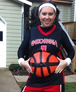 Basketbelly Player Pregnant Costume