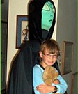 Alien Stealing a Child Costume