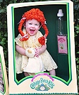 Homemade Cabbage Patch Doll Costume