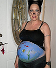 Cat with Baby Fish Costume