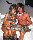 Cave Man and Cave Girl Sexy Homemade Costume