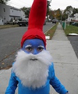 Homemade Papa Smurf Costume