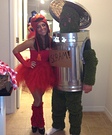 Elmo and Oscar Muppets Costumes