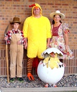 Homemade Family Farm Costume