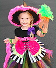 Homemade Groovy Witch Costume