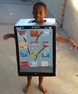 Homemade iPad Costume for Kids
