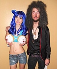 Katy Perry and Russell Brand Costumes