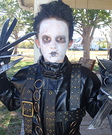 Homemade Edward Scissorhands Costume