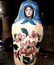 Homemade Matryoshka costume