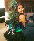 Homemade Peacock Costume