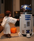 R2-D2 and Princess Leia Star Wars Costumes