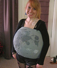 Homemade Moon costume