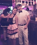 50's Housewife and the Milkman Costume