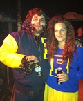 80's Teen Wolf and Cheerleader Costume