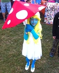 Adorable Smurfette Costume