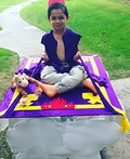 Aladdin on Flying Carpet Costume
