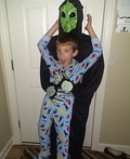 Alien Abduction Illusion Costume