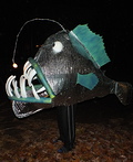 DIY Angler Fish Costume