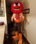 Men's Animal from the Muppets Costume | DIY Costumes Under $35 - Photo 4/4