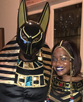 Anubis and his Egyptian Queen Costume