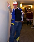 Ash Ketchum and Pikachu Homemade Couple Costume | Coolest DIY Costumes