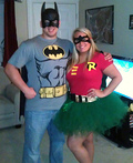 Couple's Batman and Robin Costume