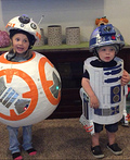 BB-8 and R2-D2 Costume