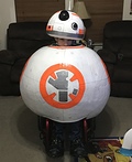 BB8 on Wheels Costume