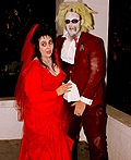 Beetlejuice and Lydia Costume