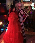 Beetlejuice and Lydia Costume