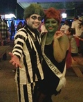 Beetlejuice and Miss Argentina Costume
