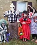 Beetlejuice Family Costume