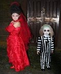 Beetlejuice and Lydia Costume