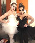 Black Swan and White Swan Costume