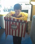 Box of Popcorn - Homemade Halloween Costume | How-to Guide - Photo 2/3