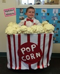 Homemade Popcorn Costume Idea | Last Minute Costume Ideas