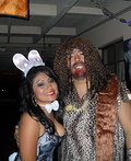 Bunny & Caveman Costume