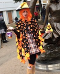 Candy Corn Witch Costume