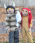 Where the Wild Things Are Carol, KW, and Max Costume