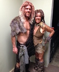 Cave Man and Women Costume
