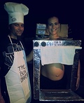 Chef and the Bun in the Oven Costume